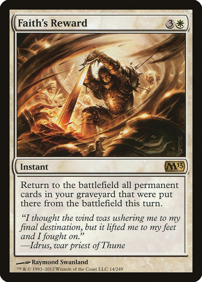 Faith's Reward (14) (M13)