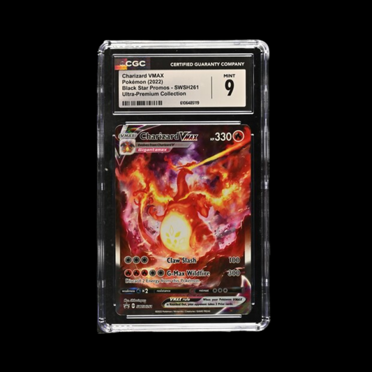 Pokemon Slab Charizard Vmax 261 2022 CGC 9 Mint