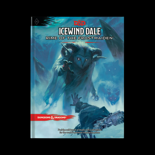 Dungeons & Dragons D&D Icewind Dale Rime Of The Frostmaiden Hard Cover RPG Book