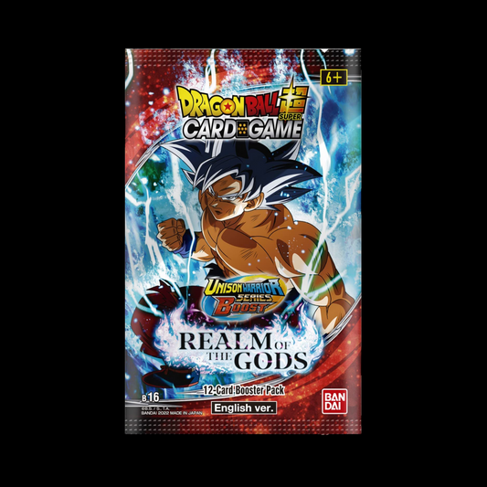 Dragon Ball Super Realm Of The Gods Booster Pack 2022
