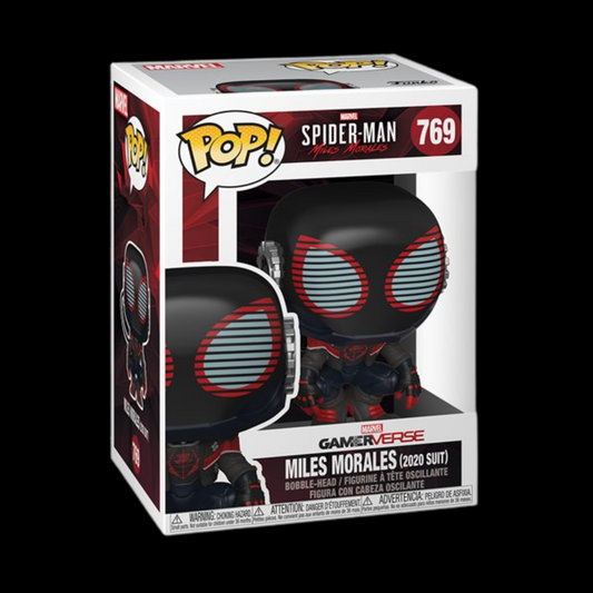 Spider-Man Miles Morales Game 2020 Suit Funko Pop! Vinyl Figure #769