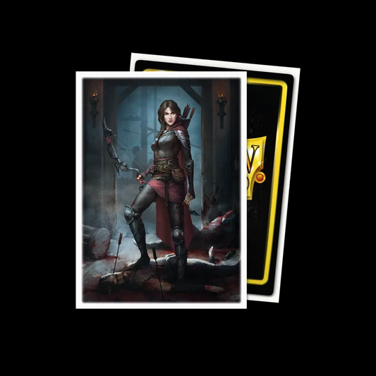 Dragon Shield Flesh and Blood Sleeves Matte Art Azalea 100x