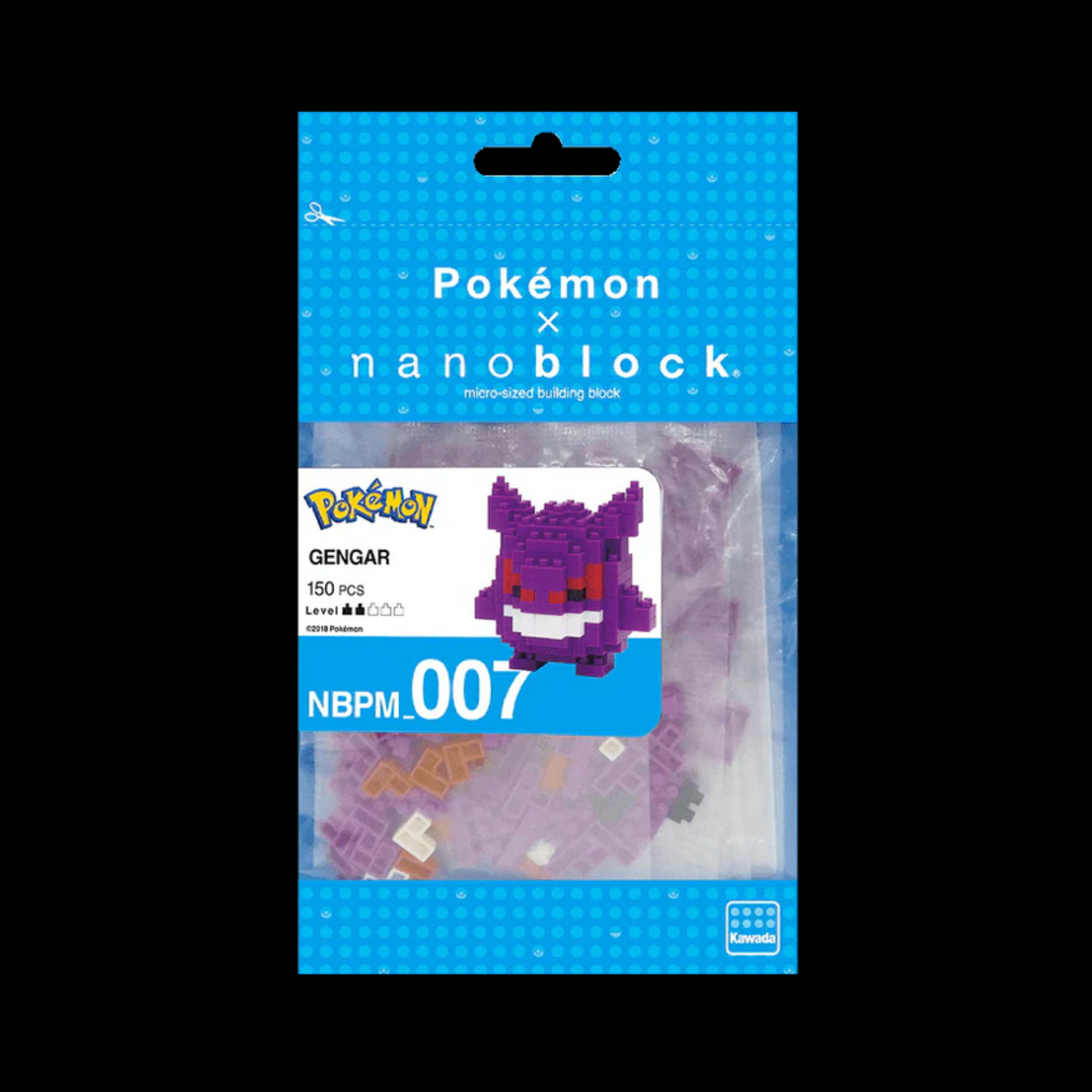 Nanoblock Pokemon Gengar 150 pcs