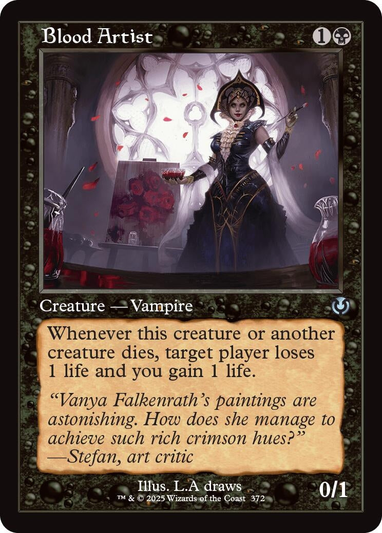 Blood Artist (Retro Frame) (372) (INR)