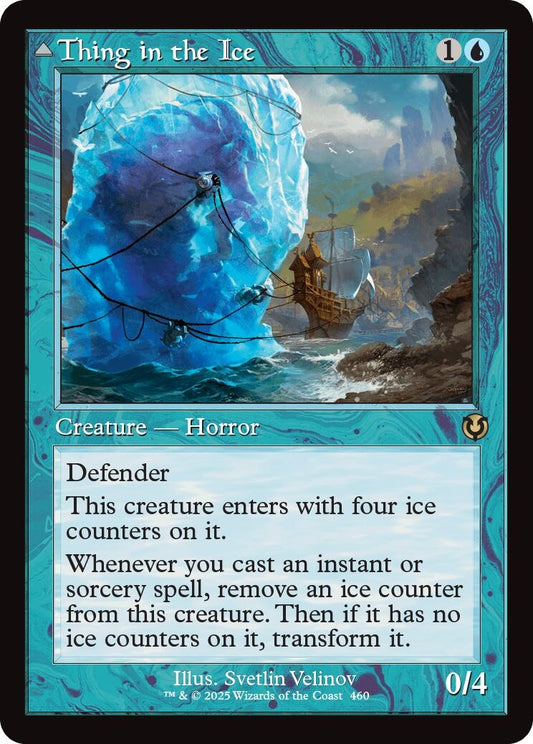 Thing in the Ice (Retro Frame) (460) (INR)