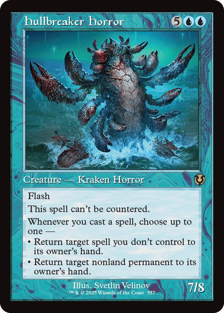 Hullbreaker Horror (Retro Frame) (357) (INR)