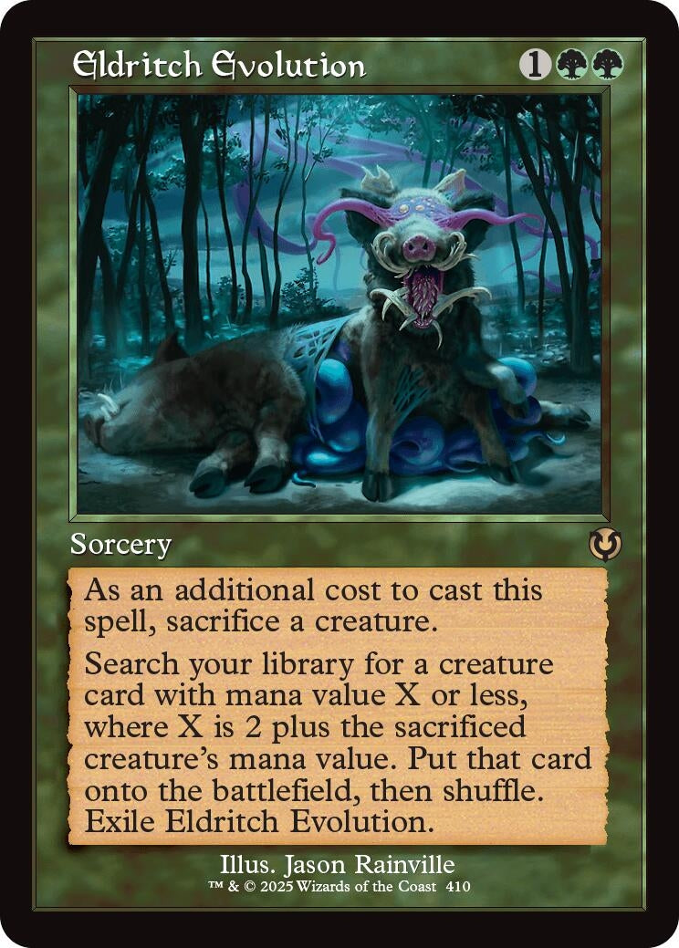 Eldritch Evolution (Retro Frame) (410) (INR)