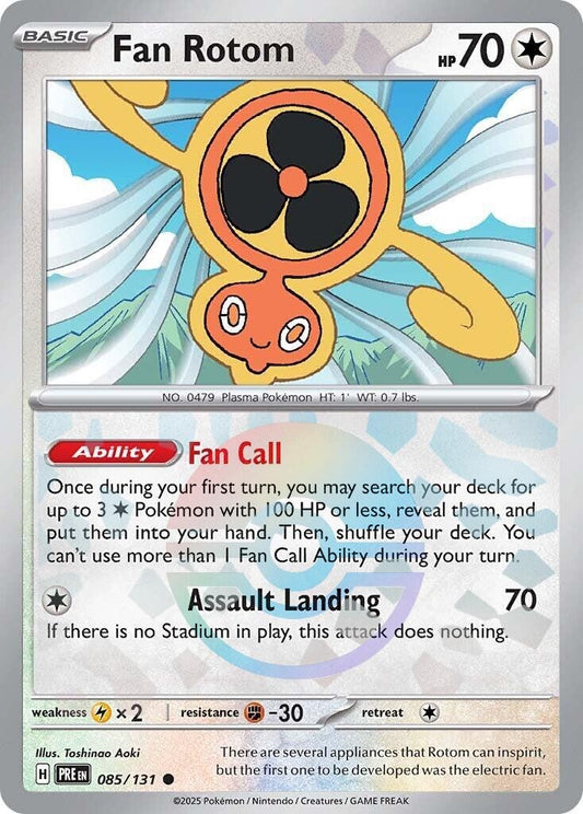 Fan Rotom (Poke Ball Pattern) (085/131) (PRE)