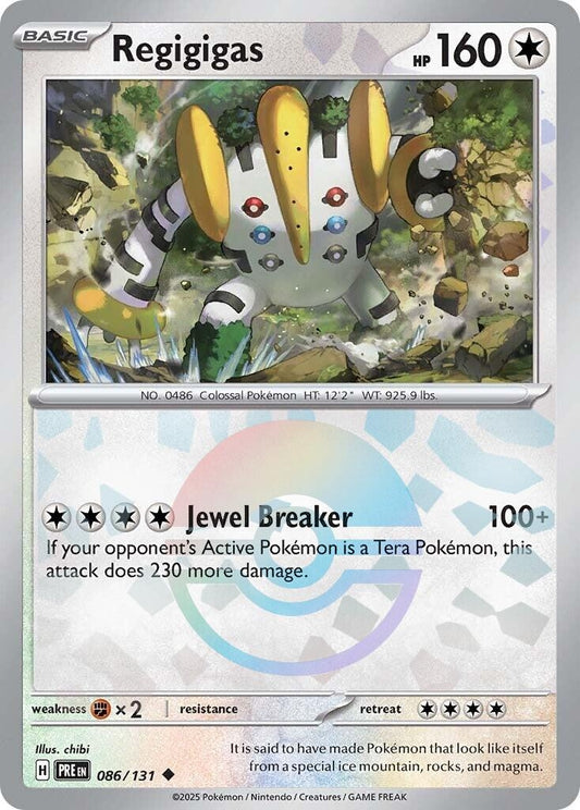Regigigas (Poke Ball Pattern) (086/131) (PRE)