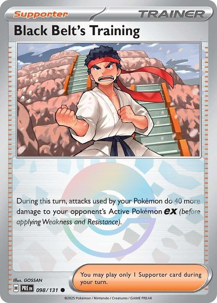 Black Belt's Training - 098/131 (Poke Ball Pattern) (098/131) (PRE)