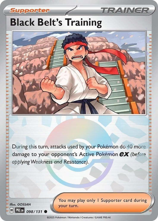 Black Belt's Training - 098/131 (Poke Ball Pattern) (098/131) (PRE)