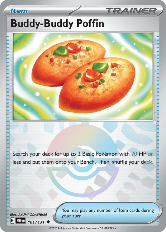 Buddy-Buddy Poffin (Poke Ball Pattern) (101/131) (PRE)