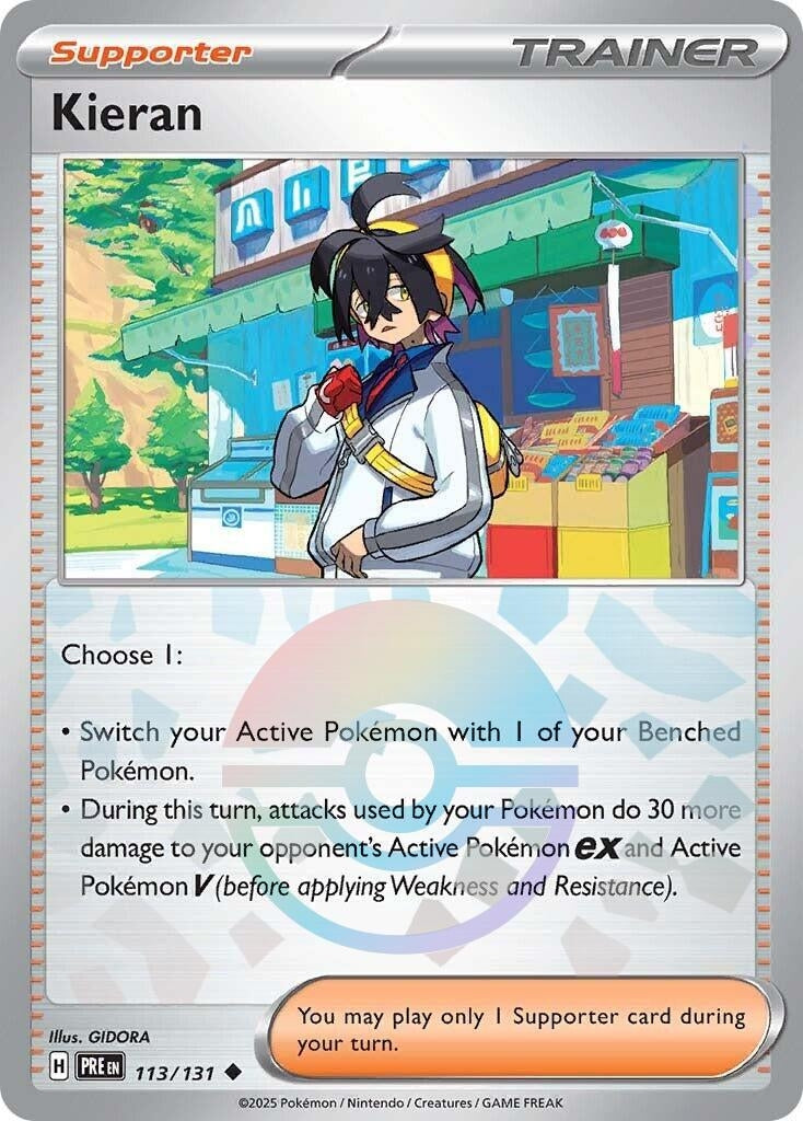 Kieran - 113/131 (Poke Ball Pattern) (113/131) (PRE)