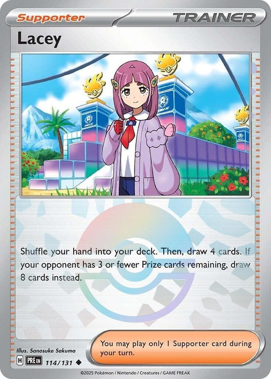 Lacey - 114/131 (Poke Ball Pattern) (114/131) (PRE)
