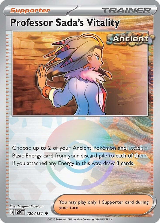 Professor Sada's Vitality (Poke Ball Pattern) (120/131) (PRE)