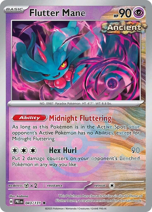 Flutter Mane (Master Ball Pattern) (043/131) (PRE)