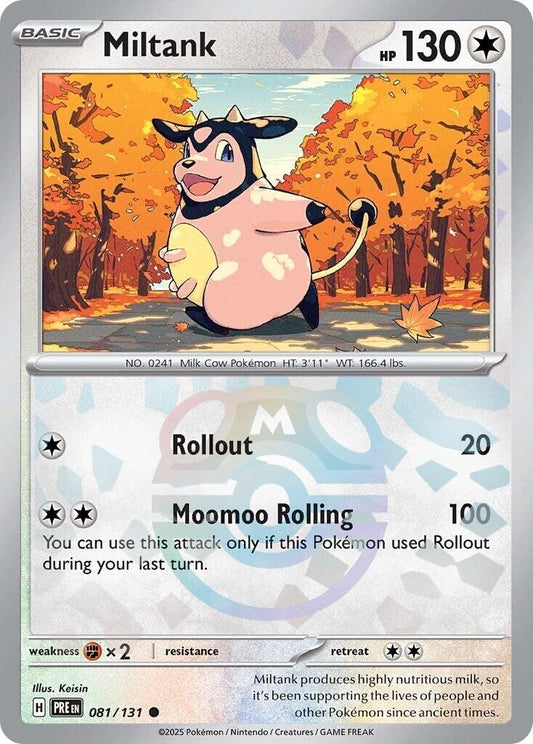 Miltank (Master Ball Pattern) (081/131) (PRE)
