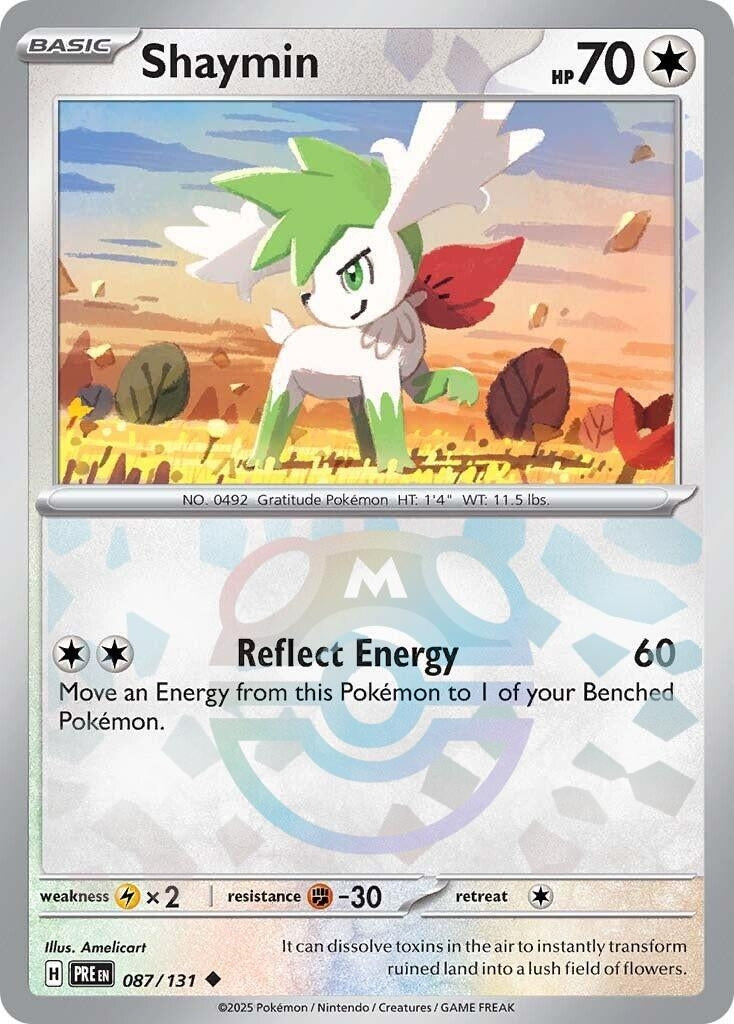 Shaymin (Master Ball Pattern) (087/131) (PRE)