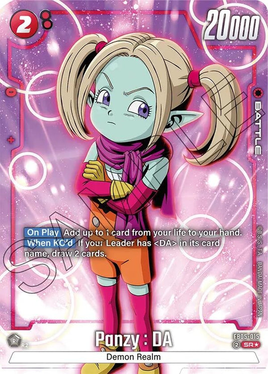 Panzy : DA - FB05-015 (Alternate Art) (FB05-015) (FB05)