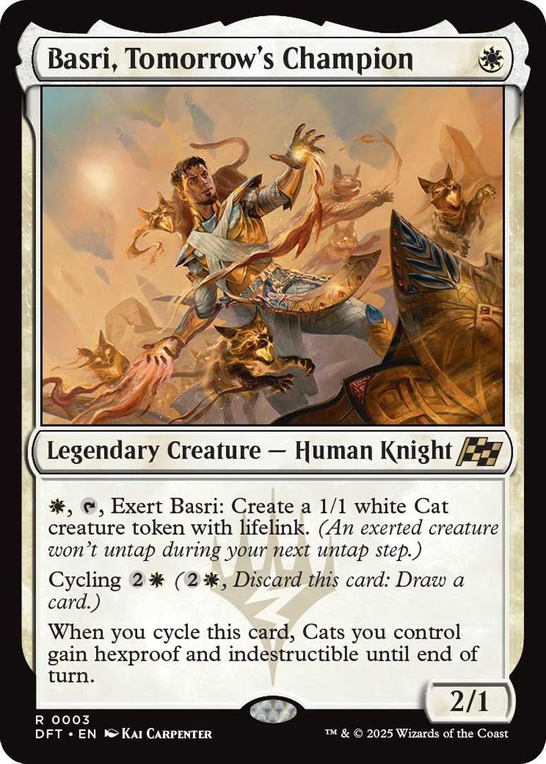 Basri, Tomorrow's Champion (3) (DFT)
