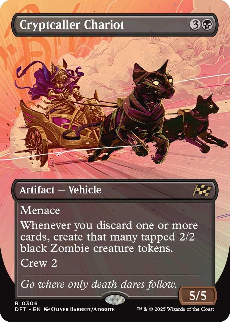 Cryptcaller Chariot (Borderless) (306) (DFT)