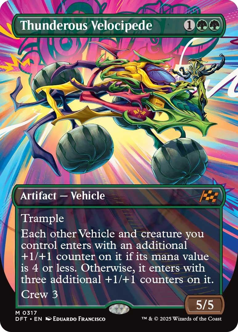 Thunderous Velocipede (Borderless) (317) (DFT)
