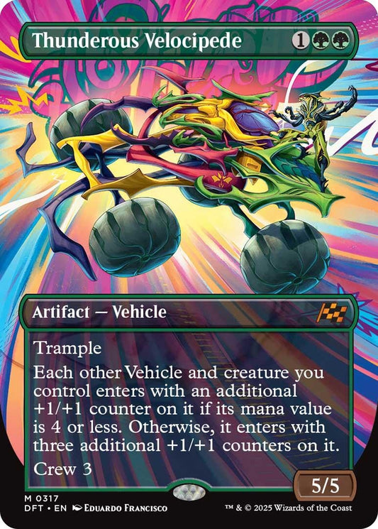 Thunderous Velocipede (Borderless) (317) (DFT)