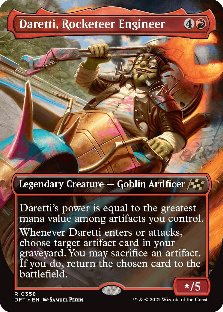 Daretti, Rocketeer Engineer (Borderless) (358) (DFT)