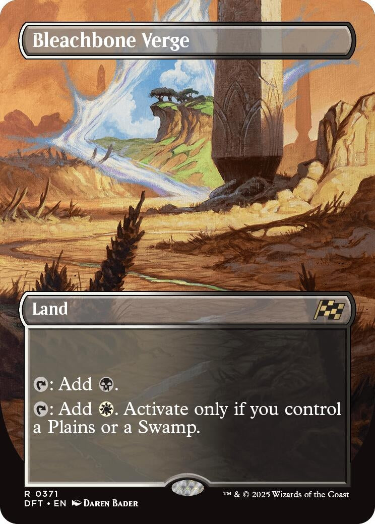 Bleachbone Verge (Borderless) (371) (DFT)