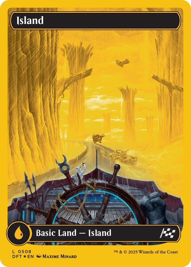 Island (0508) (First-Place Foil) (508) (DFT)