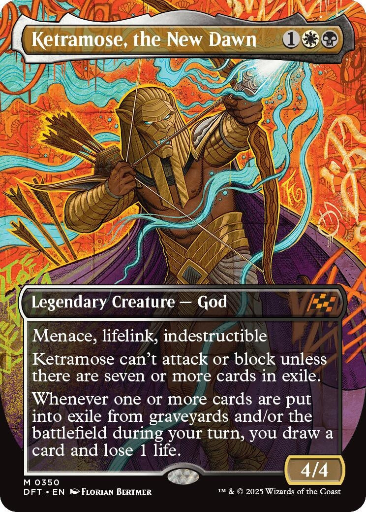 Ketramose, the New Dawn (Borderless) (350) (DFT)