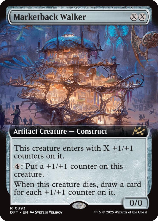 Marketback Walker (Extended Art) (393) (DFT)