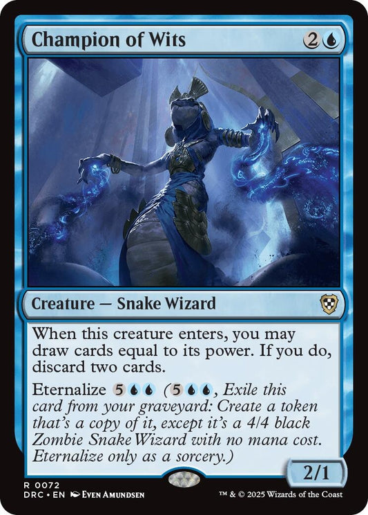 Champion of Wits (72) (DRC)