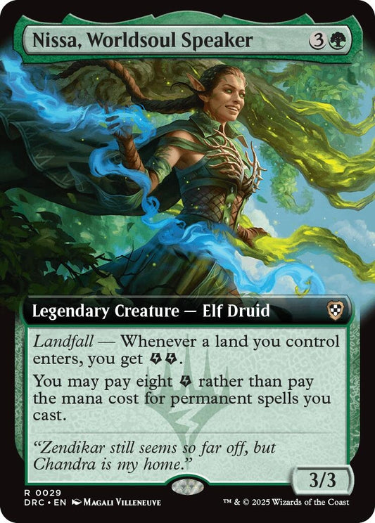 Nissa, Worldsoul Speaker (Extended Art) (29) (DRC)