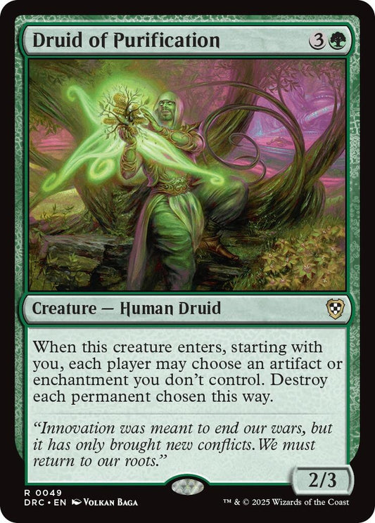 Druid of Purification (49) (DRC)