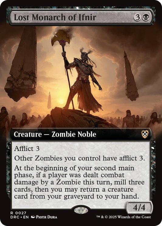 Lost Monarch of Ifnir (Extended Art) (27) (DRC)