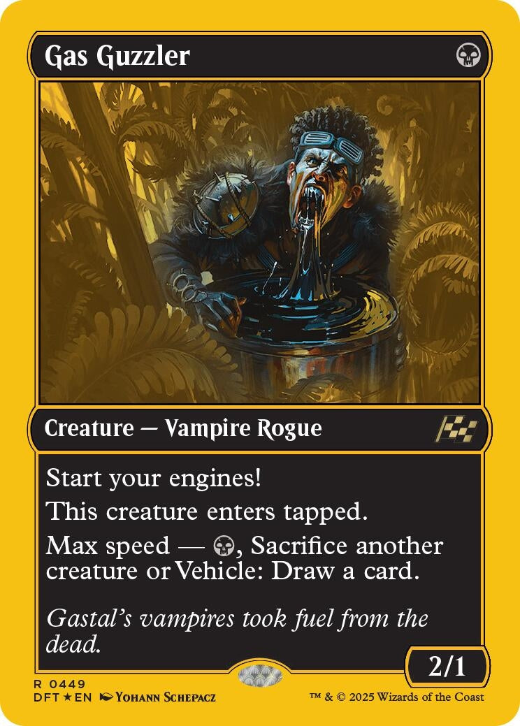 Gas Guzzler (First-Place Foil) (449) (DFT)