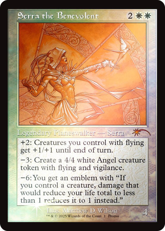 Serra the Benevolent (Retro Frame) (1) (MFP)