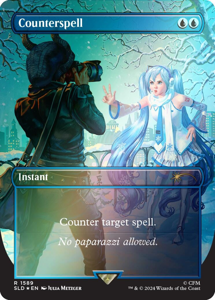 Counterspell (1589) (Rainbow Foil) (1589) (SLD)