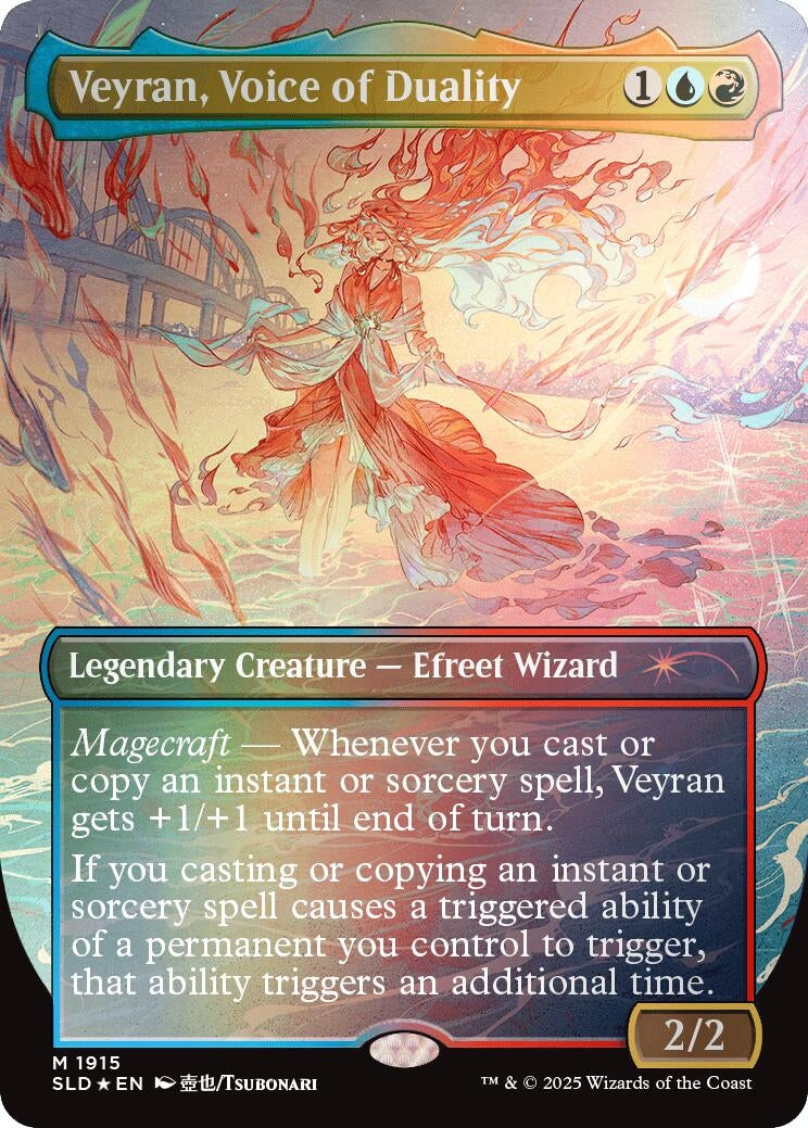 Veyran, Voice of Duality (Rainbow Foil) (1915) (SLD)