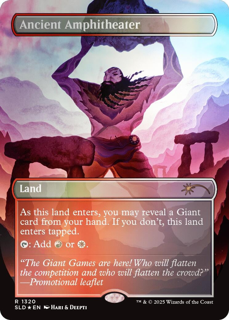 Ancient Amphitheater (Rainbow Foil) (1320) (SLD)
