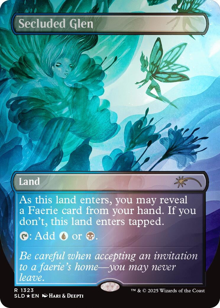 Secluded Glen (Rainbow Foil) (1323) (SLD)