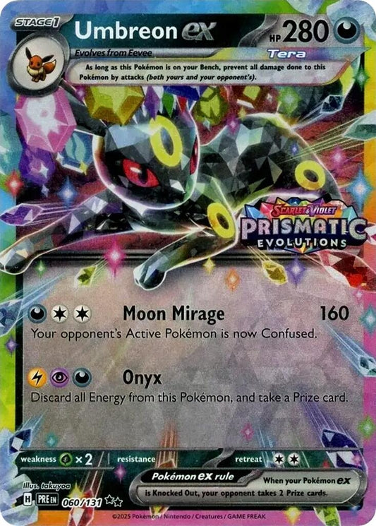 Umbreon ex SEALED PROMO - 060/131 (Prismatic Evolutions Stamp) (060/131) (MCAP)