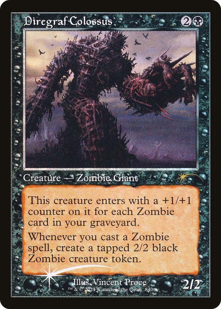 Diregraf Colossus (Retro Frame) (840) (SLD)