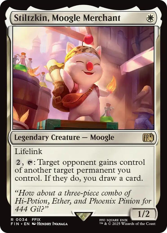 Stiltzkin, Moogle Merchant (34) (FIN)