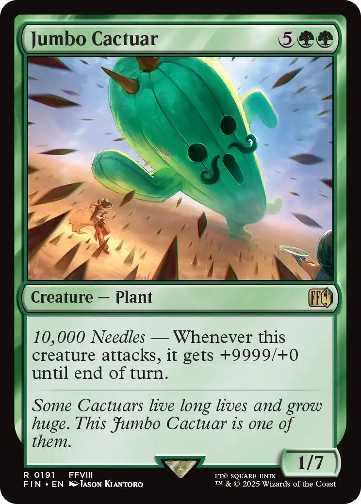 Jumbo Cactuar (191) (FIN)