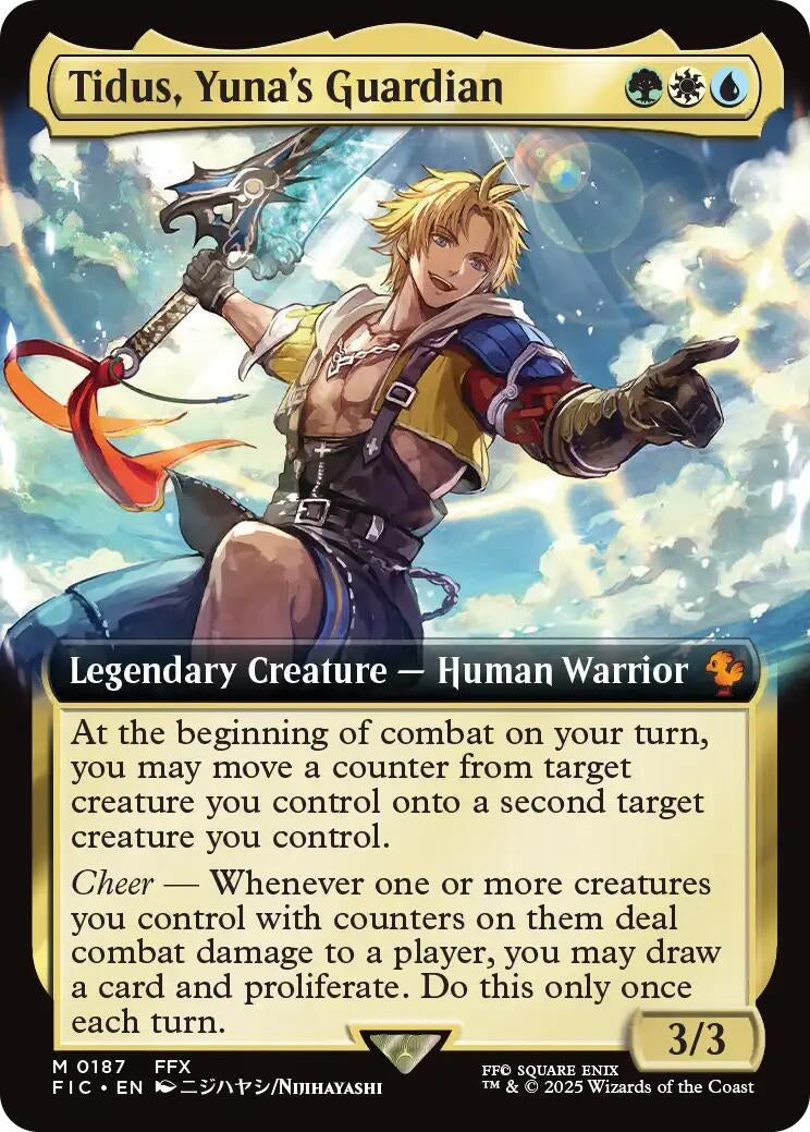 Tidus, Yuna's Guardian (Extended Art) (187) (FIC)