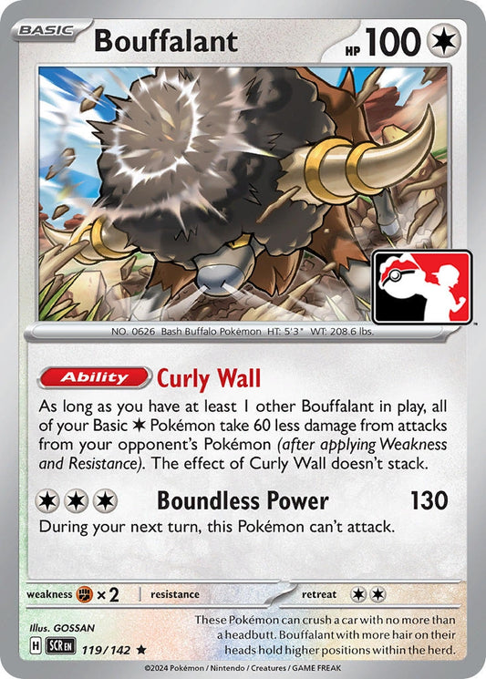Bouffalant (119/142) (Prize Pack Series Cards)