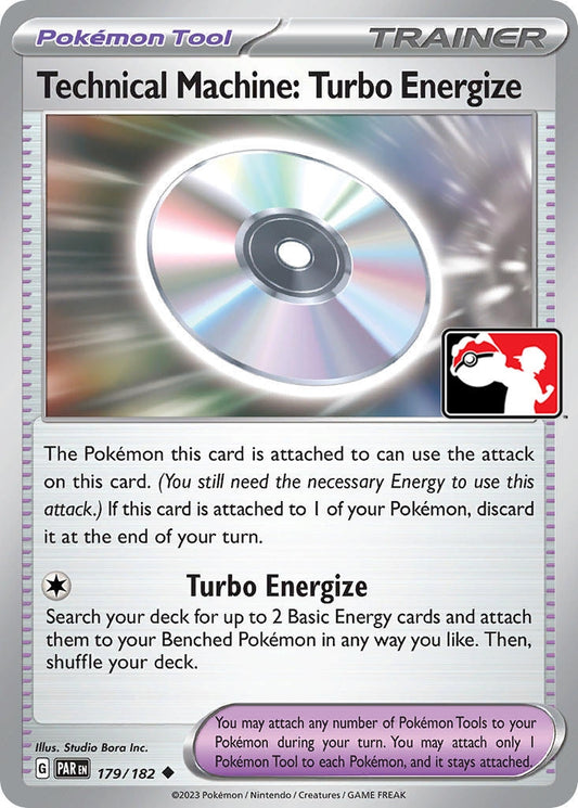 Technical Machine: Turbo Energize (179/182) (Prize Pack Series Cards)