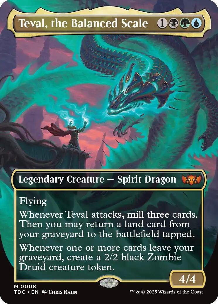 Teval, the Balanced Scale (Borderless) (8) (TDC)